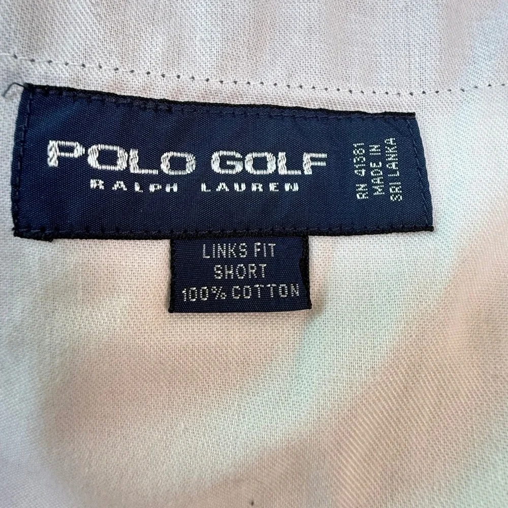 Vintage Polo Golf Ralph Lauren Shorts Mens 40 Purple Teal Plaid Madras Preppy